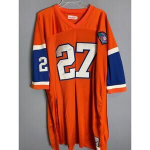 Mitchell & Ness Steve Atwater Broncos Authentic Jersey Size 60 Blanket Fit